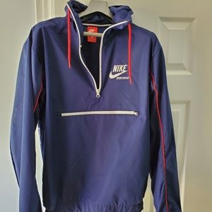 NIKE SPORTSWEAR BLUE HOODED WINDBREAKER SUIT